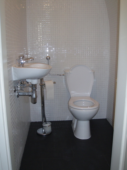 Blick ins WC